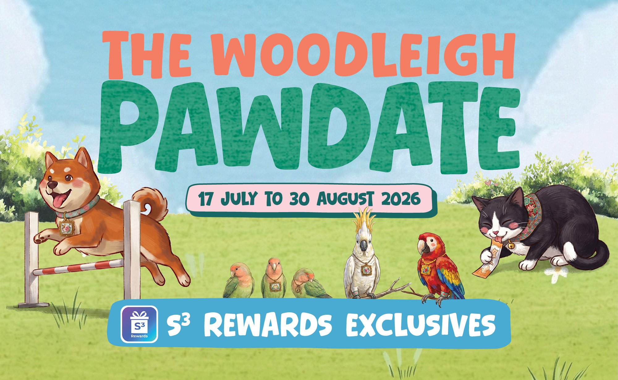 The Woodleigh Pawdate Rewards
